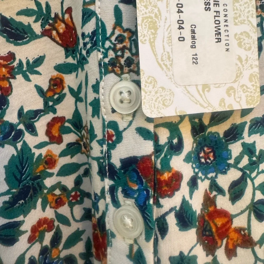 Peruvian Connection 100% Pima Cotton Prairie Dress - Picture 12 of 15